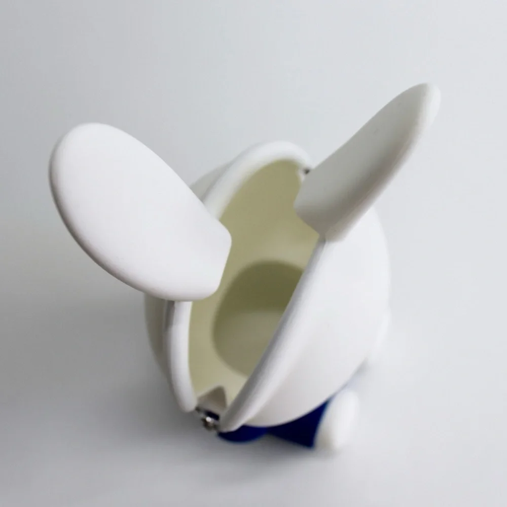 Miffy in Blue Floral Dress 3D Pochi Miffy Shape Silicone Pouch NEW